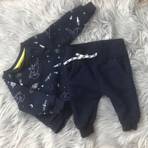 Primary baby sweat suit 0-3 months